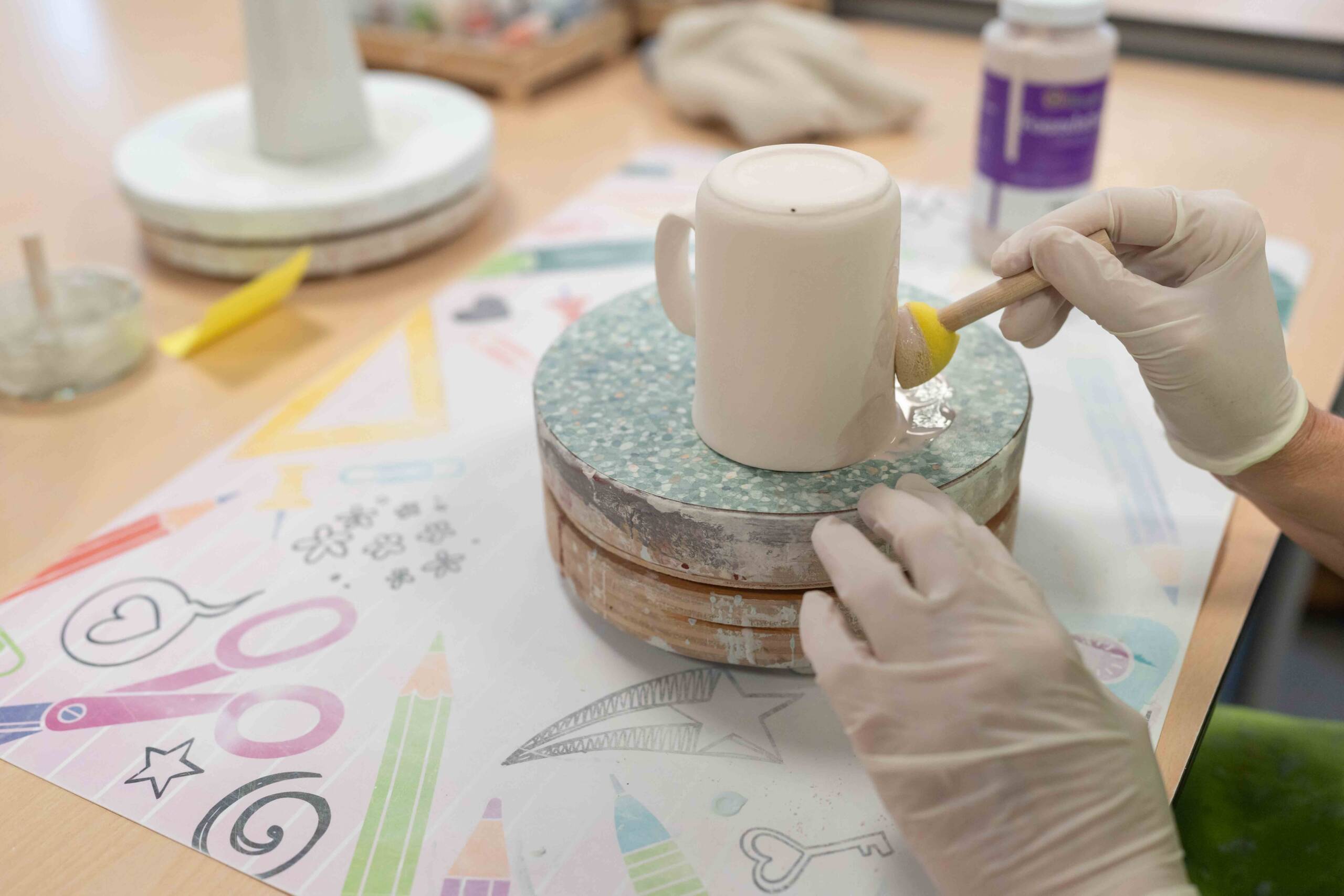 Ingrid interview Triambacht Kleurkracht servies