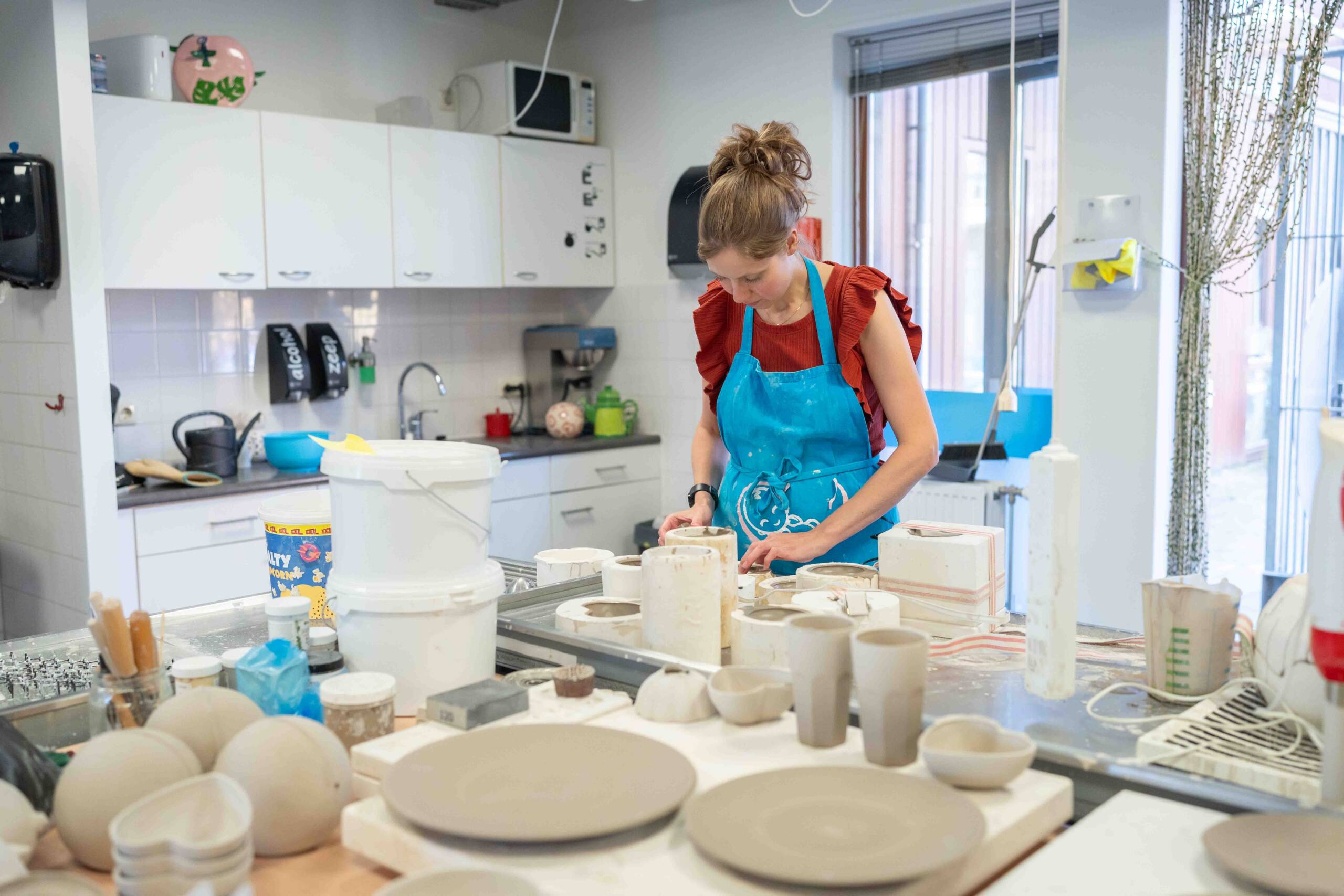 Ingrid interview Triambacht Kleurkracht servies